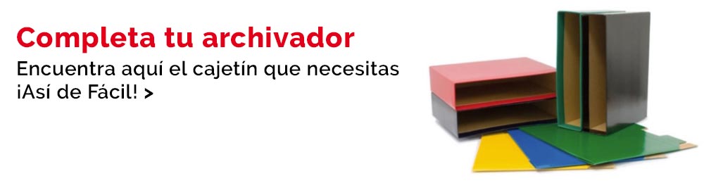Completa tu archivador