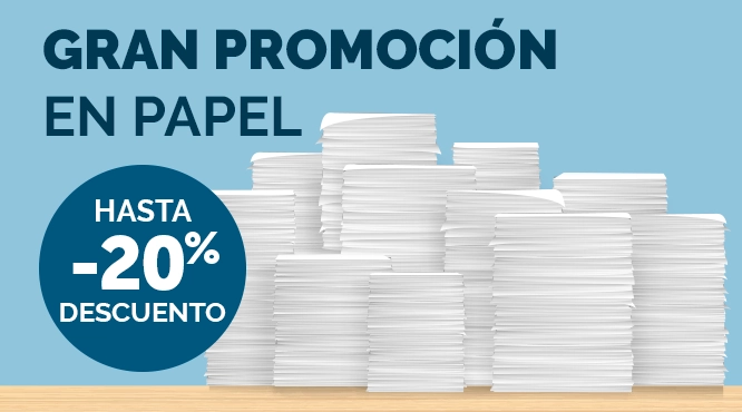 GRAN PROMOCIÓN EN PAPEL