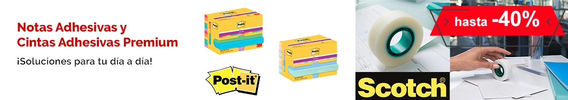 Post-it y Scotch