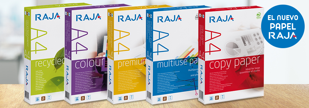 Nuevo Surtido Papel RAJA