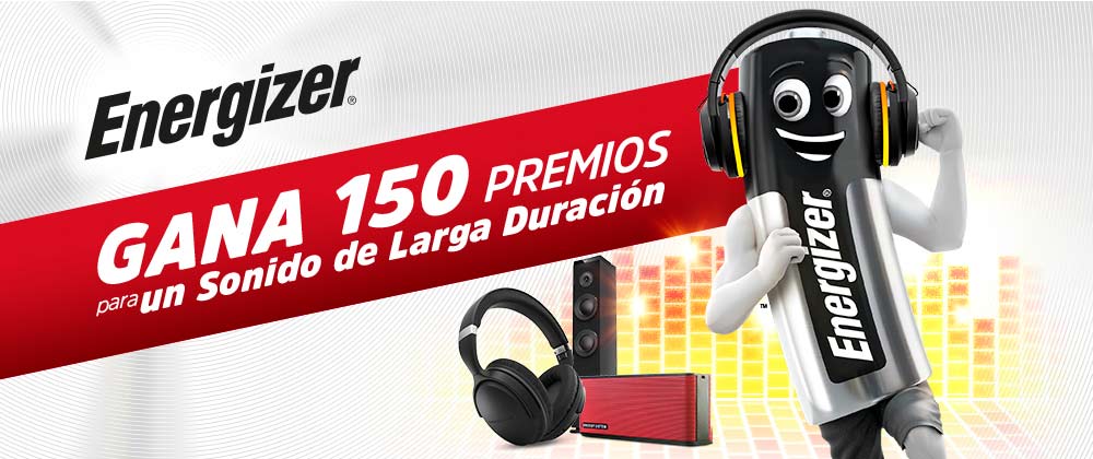 Ahorra y Gana Premios con Energizer