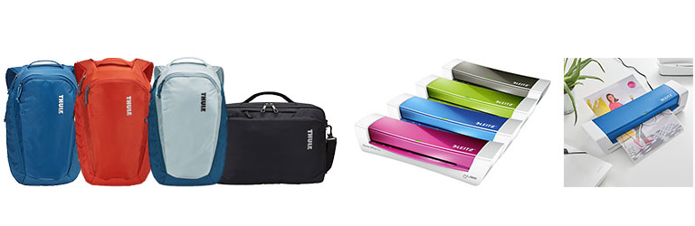 Mochilas, Fundas para Portátiles y Plastificadoras de colores