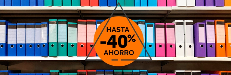 Archivadores, carpetas, clasificadores
