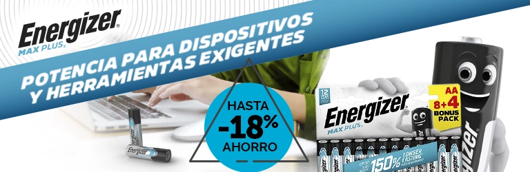¡La pila Alkalina más duradera de Energizer!