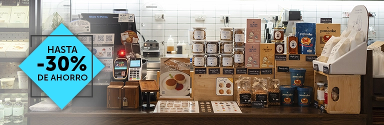 Expositores, armarios, detectores de billetes,…