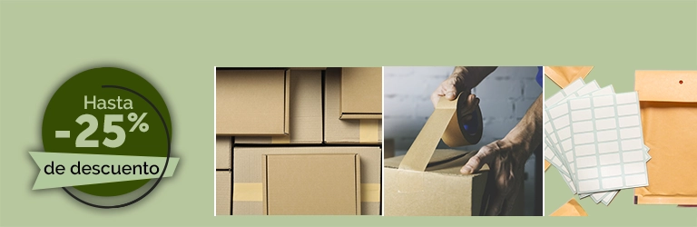 Gran promoción en Embalaje, Sobres y Etiquetas