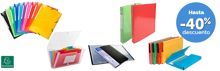 Carpetas, Clasificadores, Archivadores y mucho más