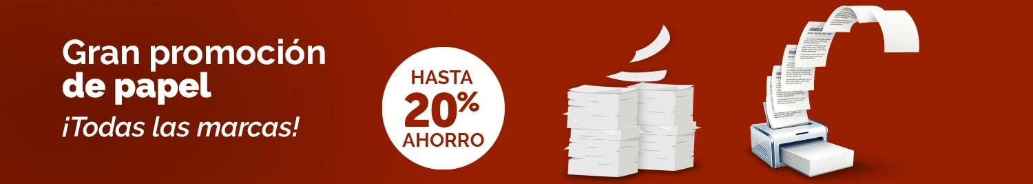 Gran promoción de papel