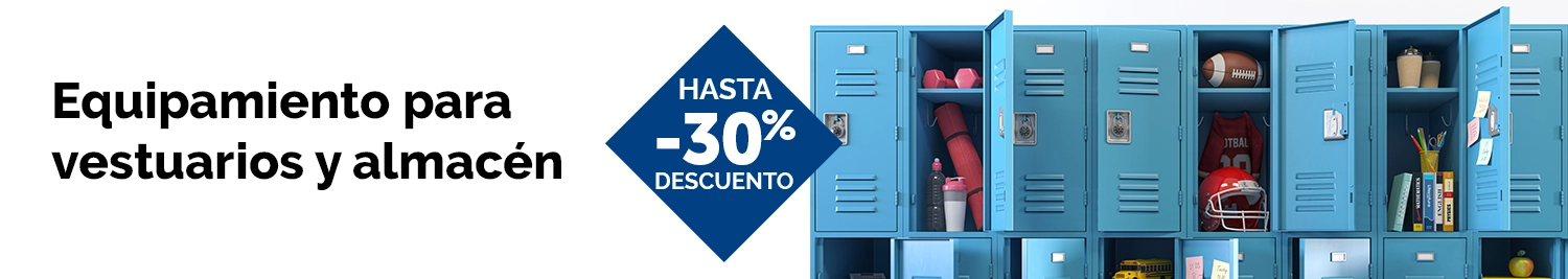 Vestuarios y almacenaje