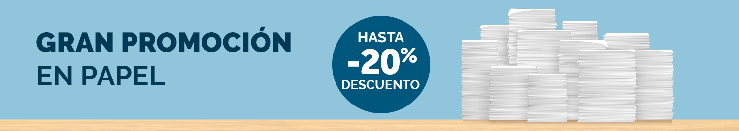 Gran promoción de papel