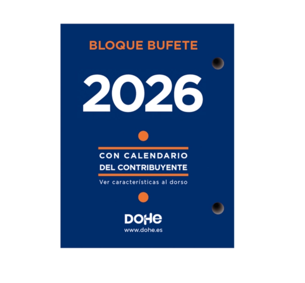 Calendario anual bloque 2026 - Kalamazoo / Mondoffice